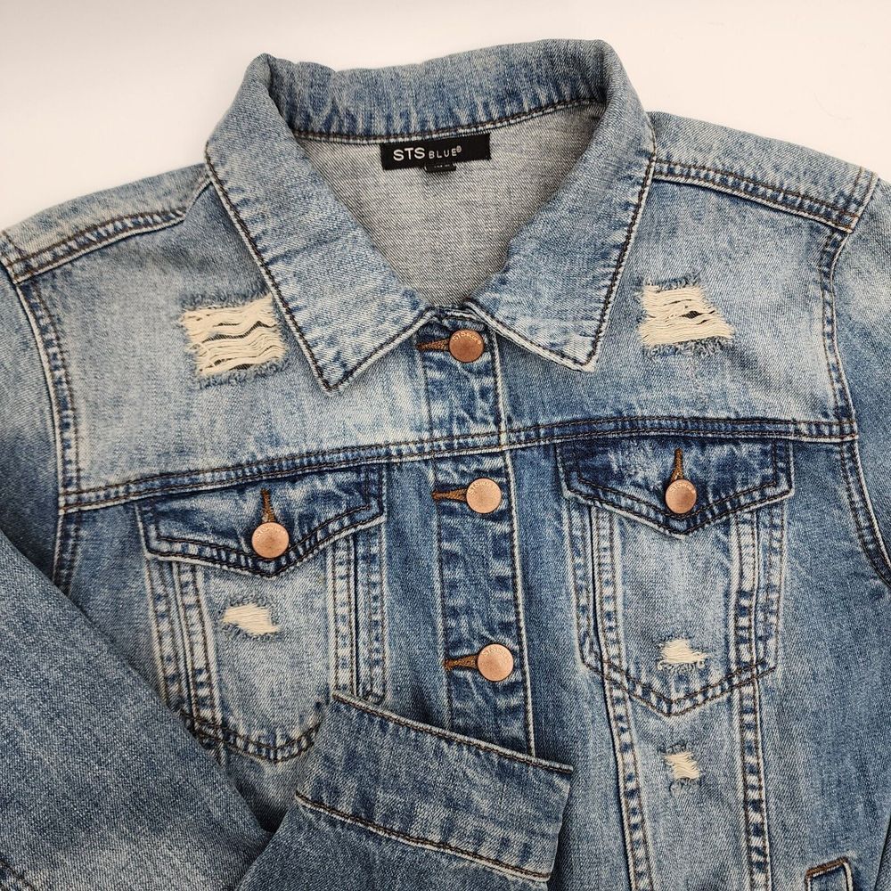 STS‎ Ranchwear Denim Jacket Blue Women's Size S